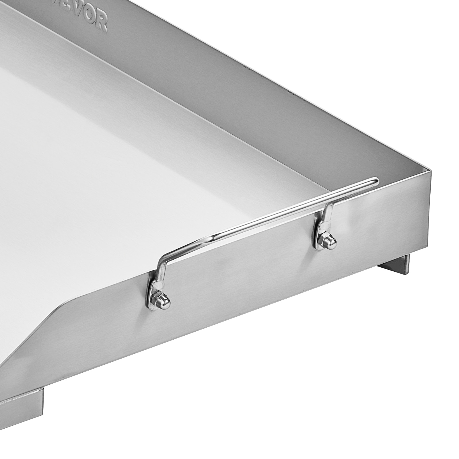 32x16 In Flat Top Griddle Stainless Steel Universal BBQ Grill Pan Cookware_voghion.com